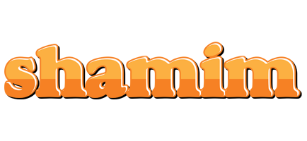 Shamim orange logo