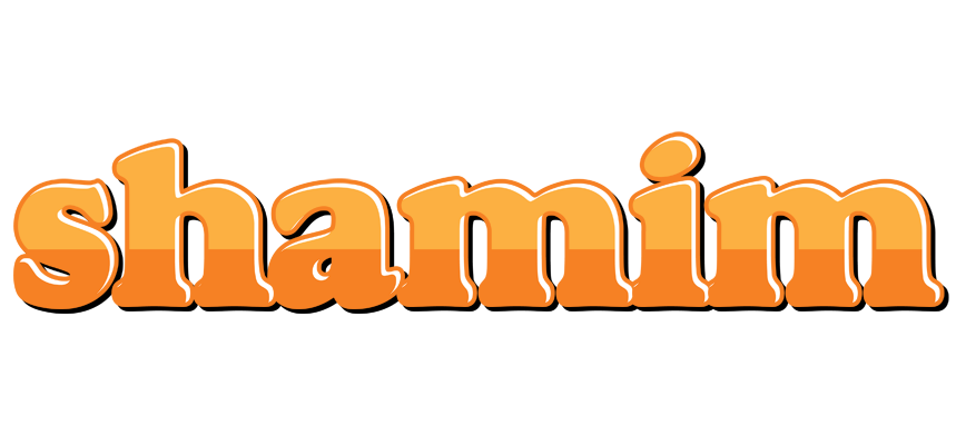 Shamim orange logo