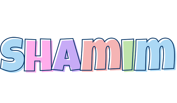 Shamim pastel logo
