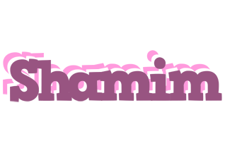 Shamim relaxing logo