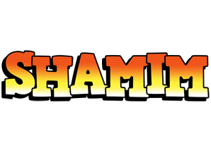 Shamim sunset logo