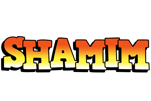 Shamim sunset logo