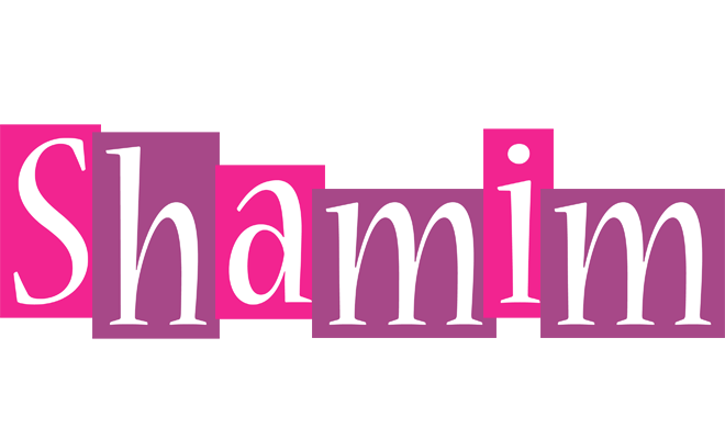 Shamim whine logo