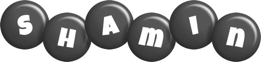 Shamin candy-black logo