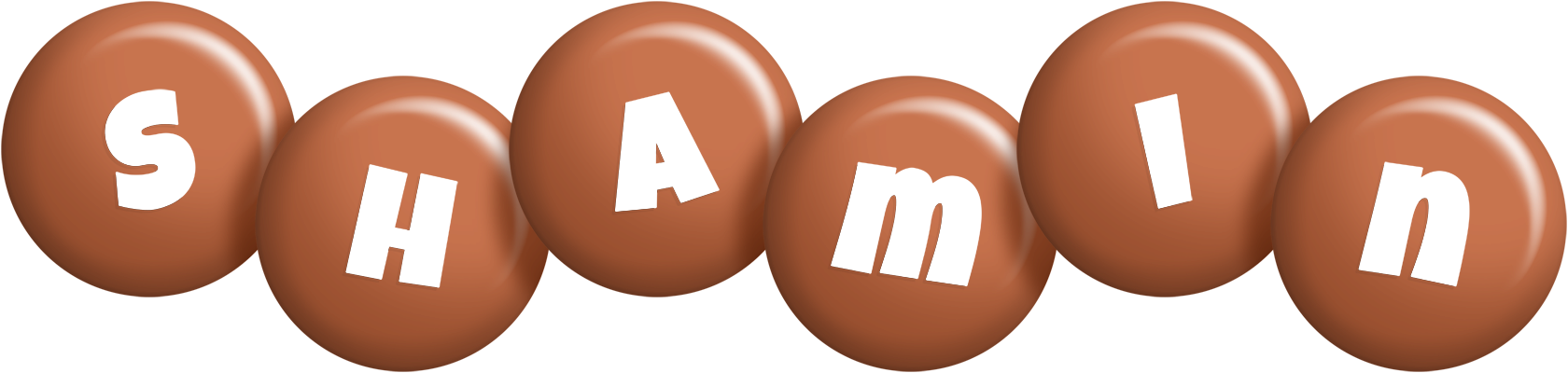 Shamin candy-brown logo