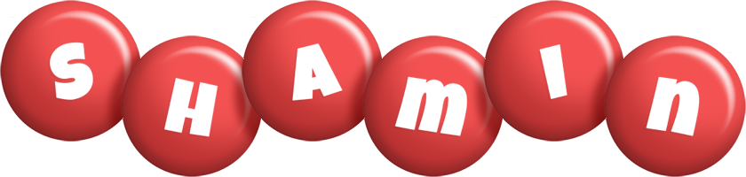 Shamin candy-red logo