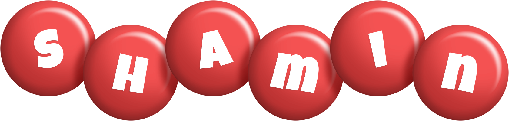 Shamin candy-red logo