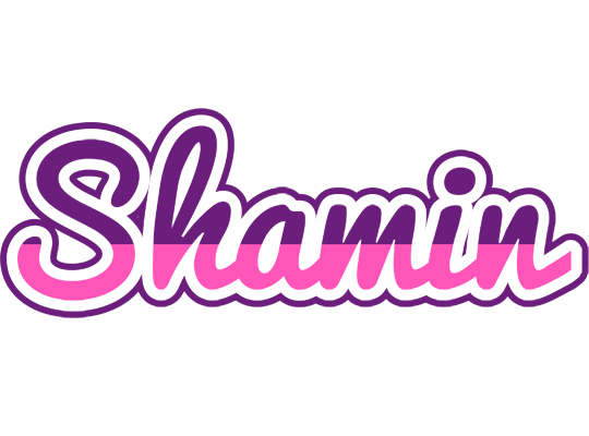 Shamin cheerful logo