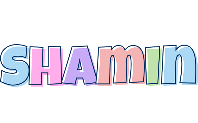 Shamin pastel logo