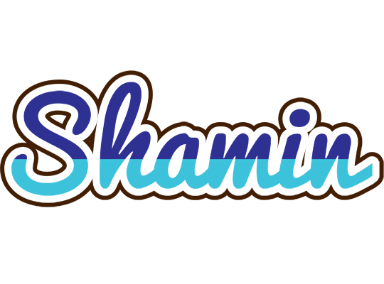 Shamin raining logo