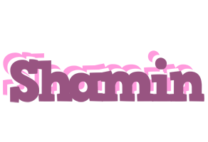 Shamin relaxing logo