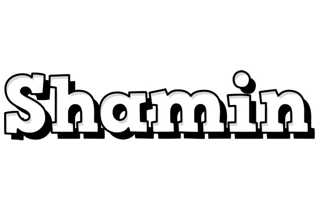 Shamin snowing logo