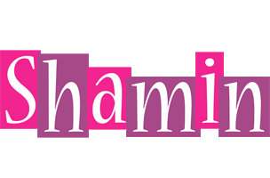 Shamin whine logo