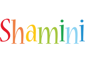 Shamini birthday logo