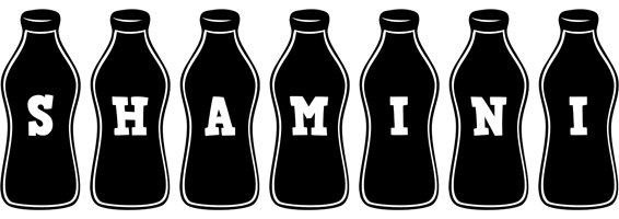 Shamini bottle logo