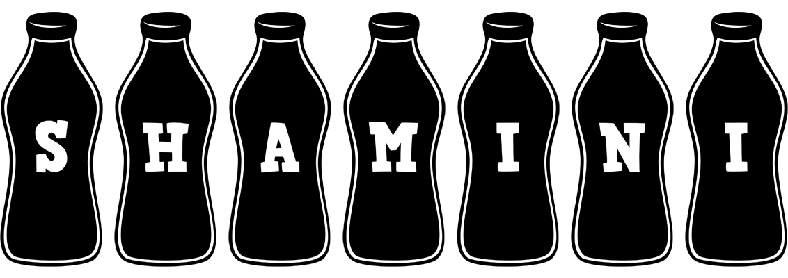Shamini bottle logo