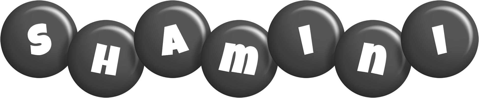 Shamini candy-black logo