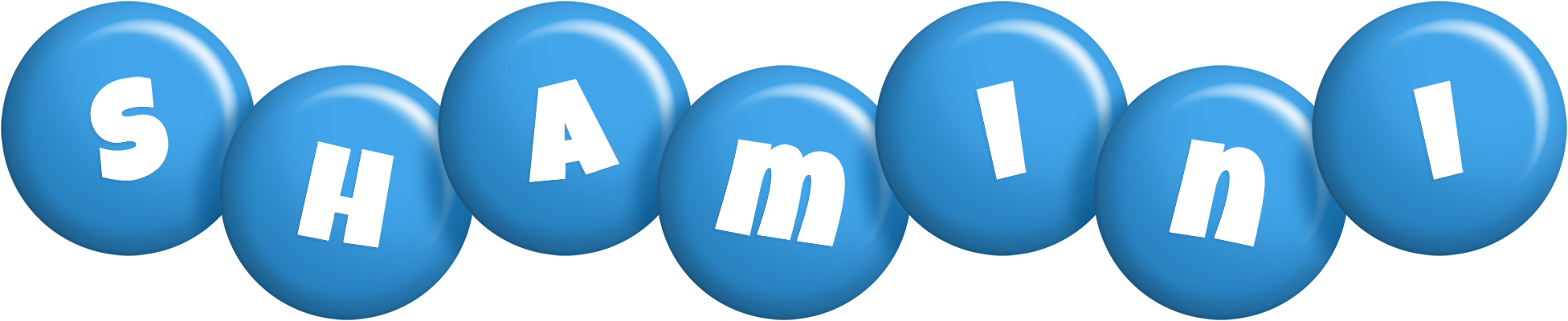 Shamini candy-blue logo