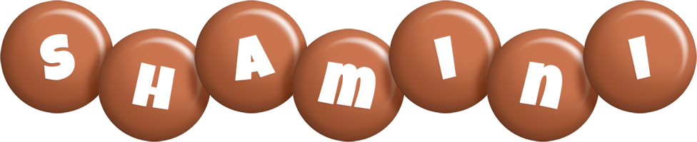 Shamini candy-brown logo