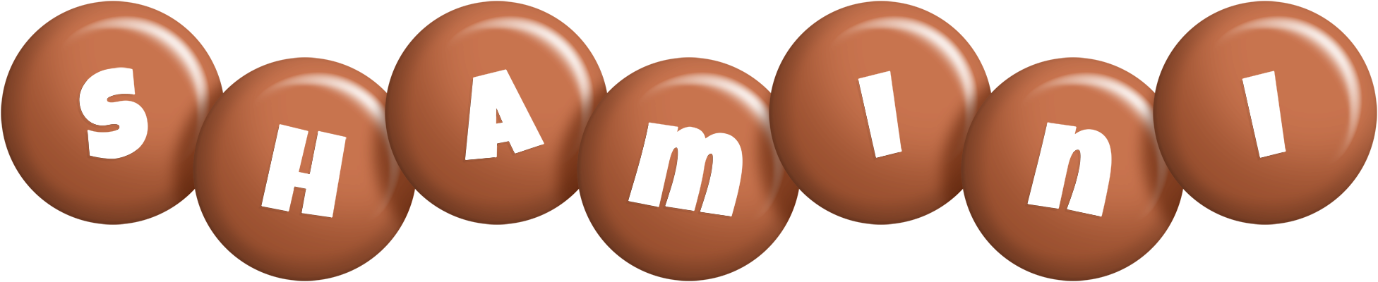 Shamini candy-brown logo