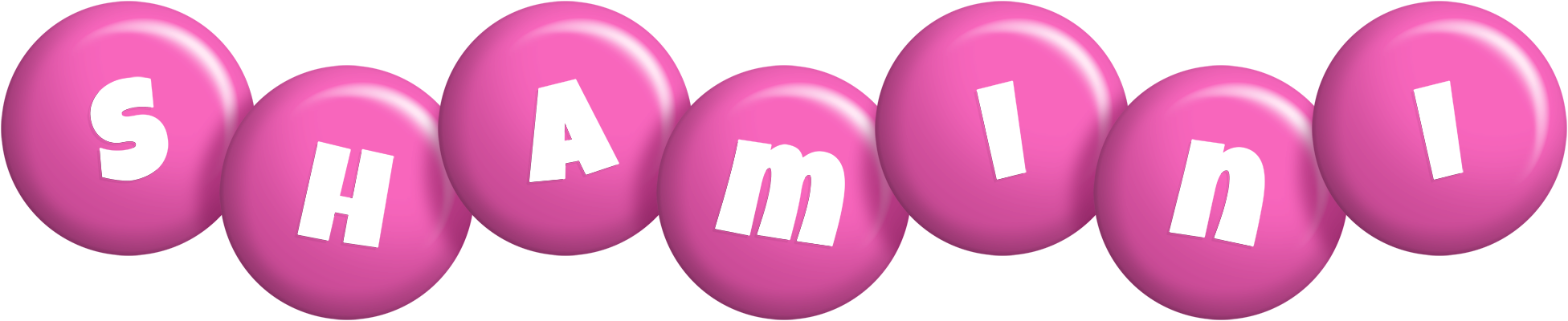 Shamini candy-pink logo