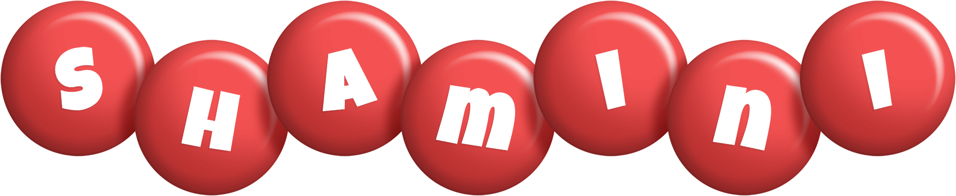 Shamini candy-red logo