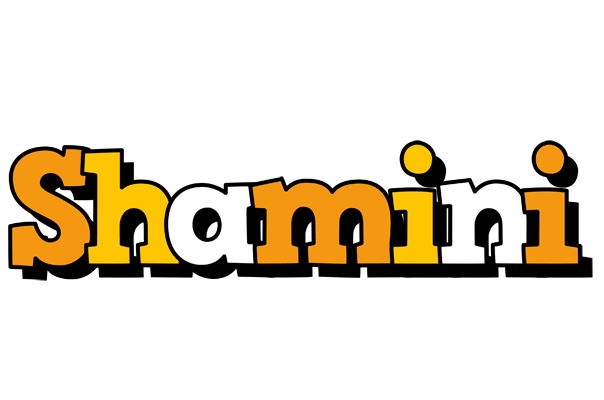 Shamini cartoon logo