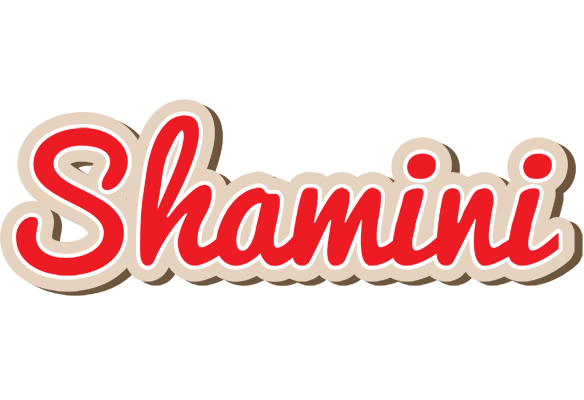 Shamini chocolate logo