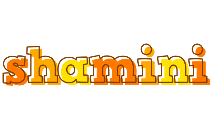 Shamini desert logo