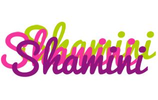 Shamini flowers logo