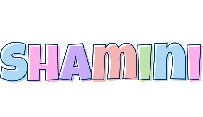 Shamini pastel logo