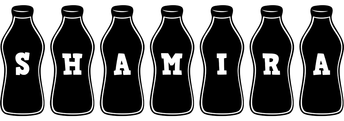 Shamira bottle logo