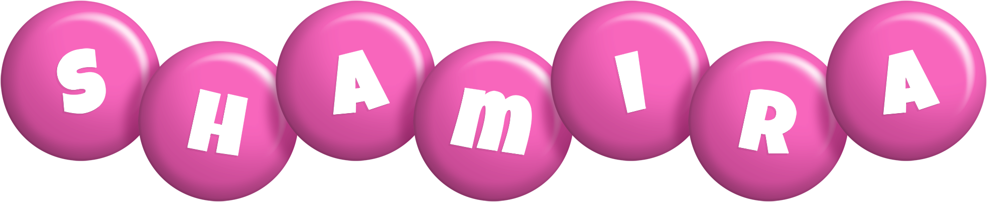 Shamira candy-pink logo