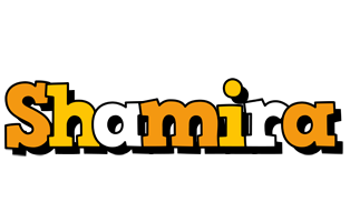 Shamira cartoon logo