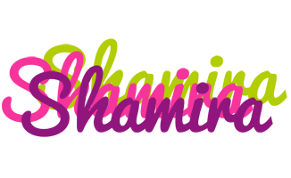 Shamira flowers logo