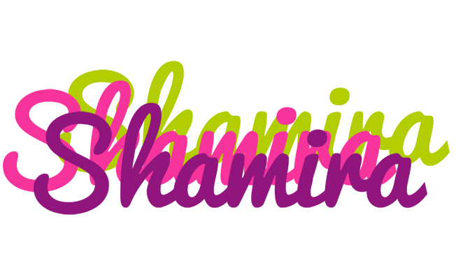 Shamira flowers logo