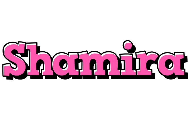Shamira girlish logo