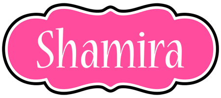 Shamira invitation logo