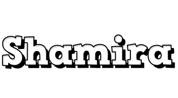 Shamira snowing logo