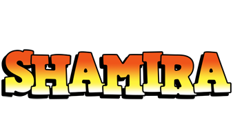 Shamira sunset logo