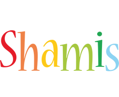 Shamis birthday logo