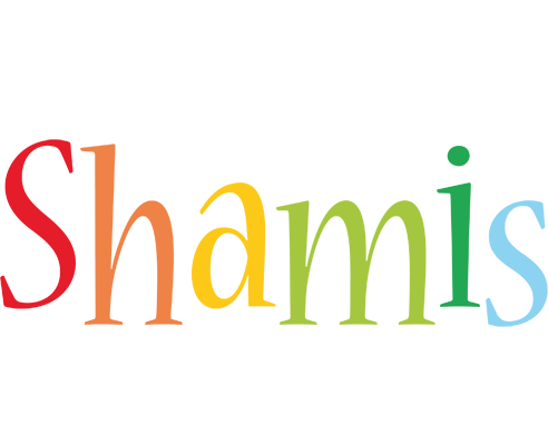 Shamis birthday logo