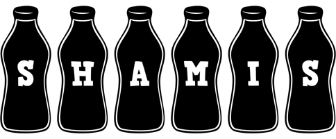 Shamis bottle logo