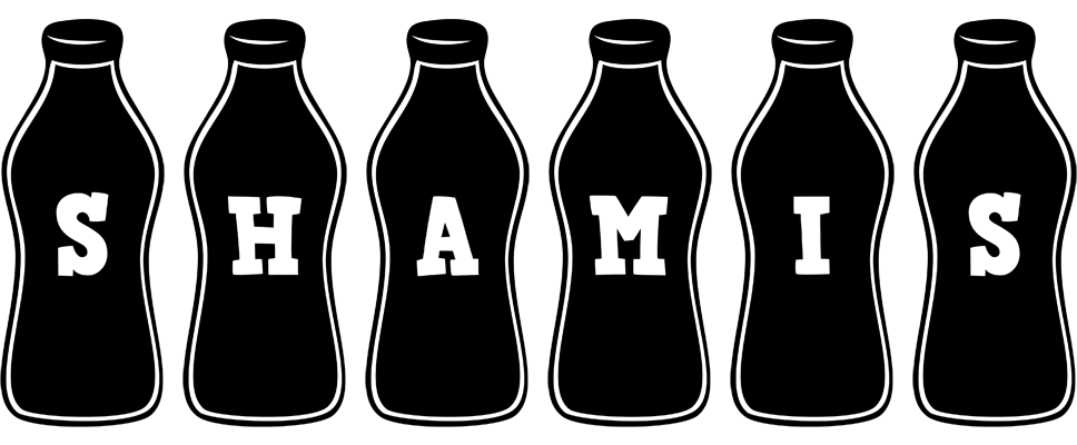 Shamis bottle logo
