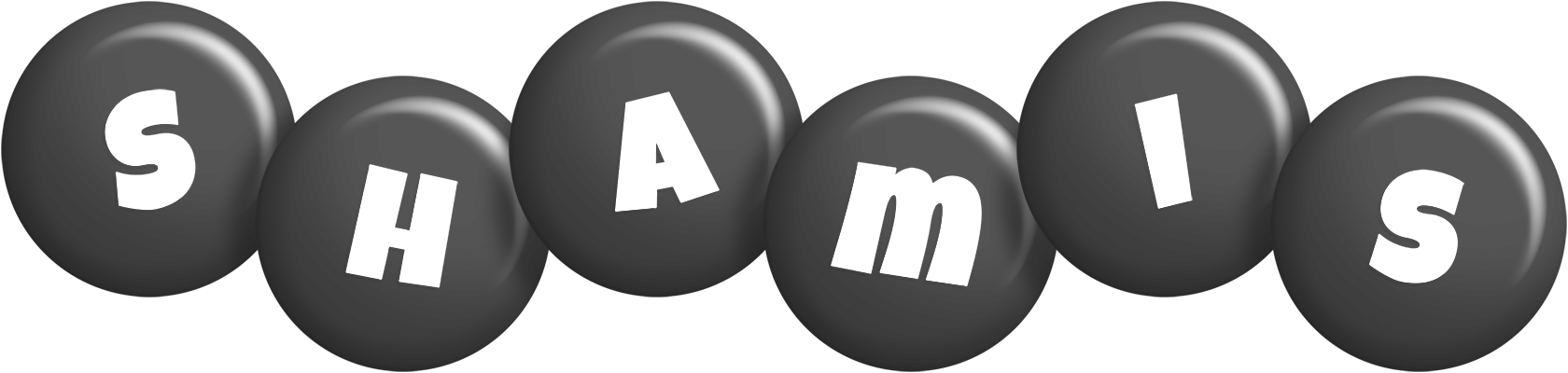 Shamis candy-black logo