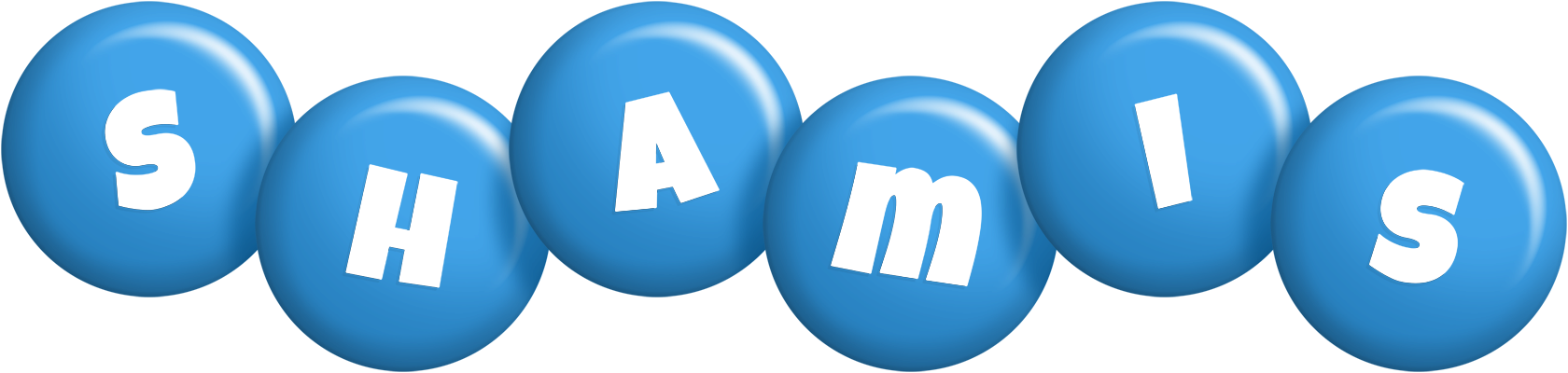 Shamis candy-blue logo