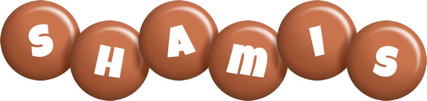 Shamis candy-brown logo