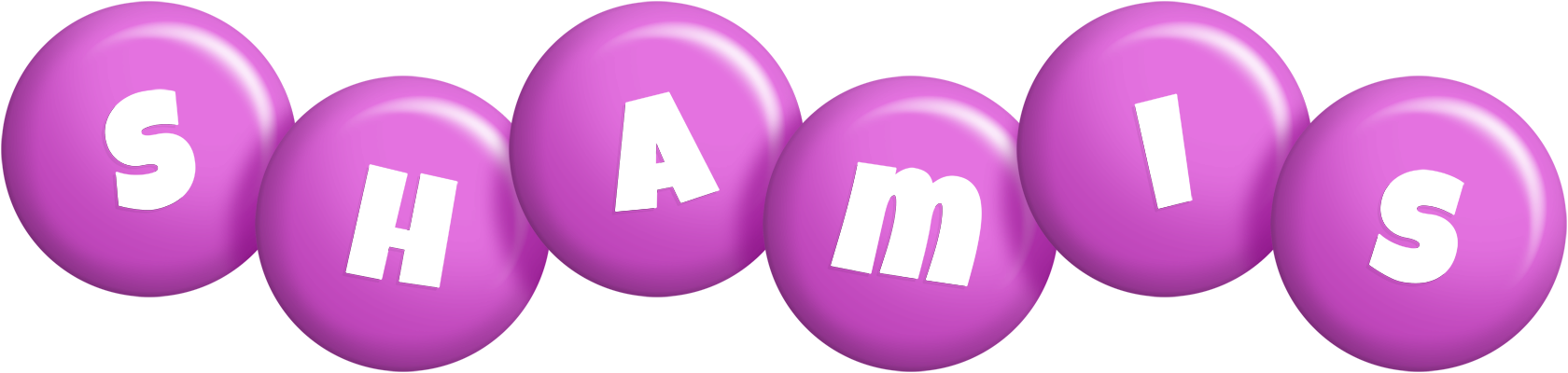 Shamis candy-purple logo