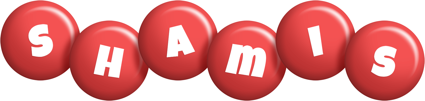 Shamis candy-red logo