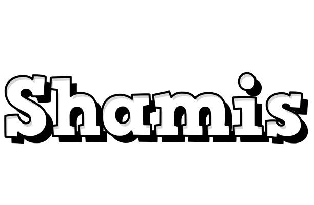 Shamis snowing logo